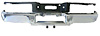 STEP BUMPER ASSY CHR FACTORY STYLE HITCH TYPE W/O SENSOR HOLES FORD F150 ST YLESIDE P/U 8/9/05 TO 08 - image 1