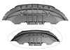 LOWER ENGINE COVER FORD M - image 1