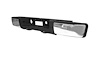 RR STEP BUMPER ASSY CHR W/ PADS BRKTS SILVERADO/SIERRA 1500 W/ SENSOR HOLES SENSORS NOT INCL. 07-11 - USA CHR - image 1