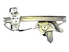 LH FT PWR WINDOW REGULATOR W/ MOTOR LESABRE 00-05 - image 1