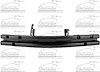 FRONT BUMPER REINFORCEMEN - image 1