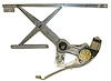 LH FT PWR WINDOW REGULATOR W/ MOTOR ACCORD SDN/WGN 90-93 - image 1