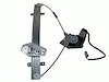 RH FT POWER WINDOW REGULATOR W/ MOTOR CIVIC SDN 01-05 - image 1