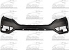 CAPA FRT BUMPER COVER UPP - image 1