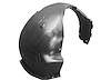 RT FRONT FENDER INNER PAN - image 1