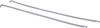 GAS TANK STRAPS PER PR LEBARON CPE/CONV 87-95 DAYTONA 91-93 SHADOW/SUND ANCE 91-94 DUSTER 92-94 - image 1