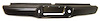RR STEP BUMPER ASSY W/ BRKTS/PADS FACTORY STYLE BLK TACOMA 95-04 - image 1