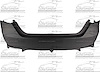 CAPA RR BUMPER COVER W/O - image 1