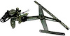 LH FT PWR WINDOW REGULATOR W/ MOTOR COROLLA 98-02 - image 1