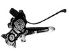 LH RR PWR WINDOW REGULATOR W/ MOTOR COROLLA 93-97 - image 1