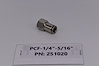 251020 Adapter Fitting, Female 1/4 in. NPT-5/16 in. Tubing, Straight - image 1