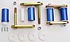 Del-A-Lum Bushing and Shackle Kit 1967-81 Chevy Camaro - image 1