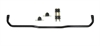 SWAY BAR 1IN F-BDY/NOVA - image 1