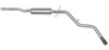 Swept-Side Cat-Back Exhaust 2002-04 for Nissan Frontier 3.3L - image 2