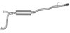 Swept-Side Cat-Back Exhaust 2005-08 for Nissan Pathfinder 4.0L - image 2