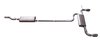 Split Rear Cat-Back Exhaust 07-14 Ford Edge/ Lincoln MKx - image 2