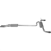 Split Rear Cat-Back Exhaust 11-14 Ford Edge - image 1