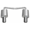 Split Rear Cat-Back Exhaust 2015-16 Ford Explorer - image 1