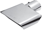 Stainless Steel Slash Cut Exhaust Tip Inlet: 2-1/2" - image 1
