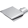 Stainless Steel Slash Cut Exhaust Tip Inlet: 2.5" - image 1