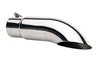 Stainless Steel Turndown Angle Cut Exhaust Tip Inlet: 3" - image 2