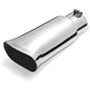 Stainless Steel Rectangular Exhaust Tip Inlet: 2.5" - image 1