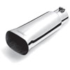 Stainless Steel Rectangular Exhaust Tip Inlet: 2.5" - image 1