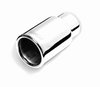 Stainless Steel Rolled Edge Exhaust Tip Inlet: 2.5" - image 2