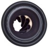 500659-B Black Ceramic Rolled Edge Angle MufflerQuiet Tip; Clamp On - image 2