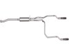 Split Rear Cat-Back Exhaust 96-97 Chevrolet S10/GMC Sonoma - image 2