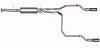 SPLIT REAR EXHAUST 98-99 S10 / SONOMA TRUCK 4.3L ECSB 2WD - image 1