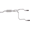 Split Rear Cat-Back Exhaust 98-99 Chevrolet S10/ GMC Sonoma - image 1