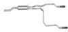 Split Rear Cat-Back Exhaust 98-99 Chevrolet S10/ GMC Sonoma - image 2