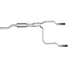 Split Rear Cat-Back Exhaust 96-97 Chevrolet S10/ GMC Sonoma - image 1