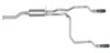 Split Rear Cat-Back Exhaust 96-97 Chevrolet S10/ GMC Sonoma - image 2