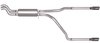 Split Rear Cat-Back Exhaust 01-06 GM Silverado/Sierra Truck 2500HD/3500 - image 2