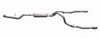 Split Rear Cat-Back Exhaust 07-10 GM Silverado/Sierra 2500HD/3500 - image 1