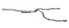 Split Rear Cat-Back Exhaust 11-15 GM Silverado/Sierra 2500HD - image 3