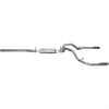 Split Rear Cat-Back Exhaust 2015-16 GMC Yukon Denali - image 1