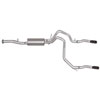 Cat-Back Dual Split Exhaust System Aluminized - image 1