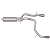 Split Rear Cat-Back Exhaust 08-10 Hummer H3 4dr - image 1