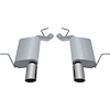 Split Rear Cat-Back Exhaust 11-16 Dodge Durango 4dr