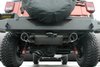 Split Rear Cat-Back Exhaust 07-16 Jeep Wrangler JK - image 2