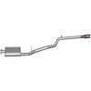 Swept-Side Cat-Back Exhaust 2000-06 Jeep Wrangler TJ Rubicon 4WD - image 1