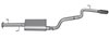 Swept-Side Cat-Back Exhaust 2007-14 Toyota FJ Cruiser 4.0L 4WD - image 2