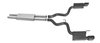 Split Rear Cat-Back Exhaust 2015-16 Ford Mustang - image 2