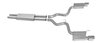 Split Rear Cat-Back Exhaust 2015-16 Ford Mustang - image 3