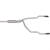 Split Rear Cat-Back Exhaust 96-02 Dodge Ram 2500/3500 - image 1