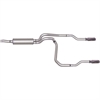 Split Rear Cat-Back Exhaust 00-03 Dodge Dakota - image 1