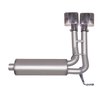 Super Truck Aluminized Steel Cat-Back Exhaust 2004-05 Dodge Ram 1500 5.7L Hemi - image 2